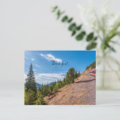 Pikes Peak Train Ride Danke Postcard Postkarte (Stehend Vorderseite)