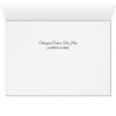 Pikes Peak Train Ride Grußkarte (Innenansicht Horizontal (Unten))