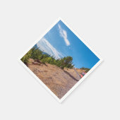 Pikes Peak Train Ride Paper Napkin Serviette (Ecke)