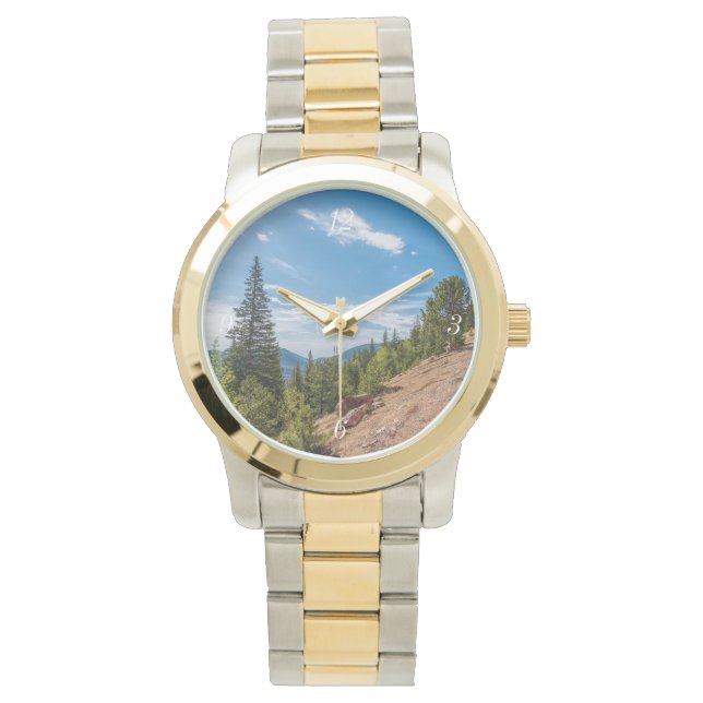 Pikes Peak Train Ride Sporty Watch Armbanduhr (Vorderseite)