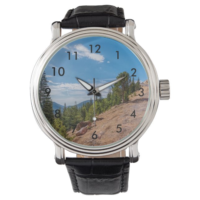 Pikes Peak Train Ride Wrist Watch Armbanduhr (Vorderseite)