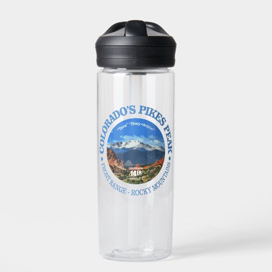 Pikes Peak Trinkflasche (Vorderseite)