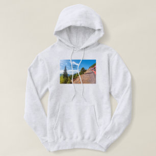 Pikes-Spitzenbahnfahrt Frauen-Hoodie Hoodie