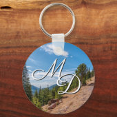 Pikes Spitzenbahnstrecke Schlüsselkette Schlüsselanhänger (Vorderseite)