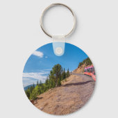 Pikes Spitzenbahnstrecke Schlüsselkette Schlüsselanhänger (Rückseite)