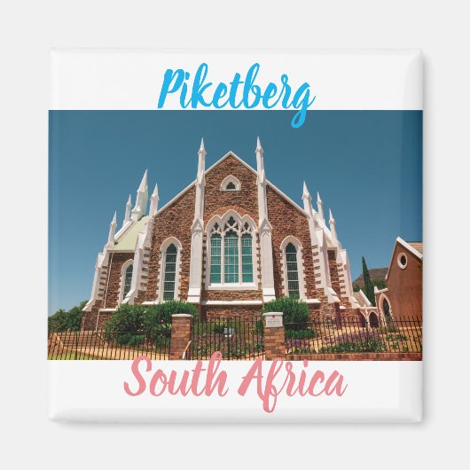 Piketberg Western Kapskirche Südafrika SA Magnet (Vorne)