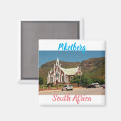 Piketberg Western Kapskirche Südafrika SA Magnet (Vorderseite/Rückseite)