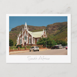 Piketbrg Church Western Cape South Africa SA Postkarte
