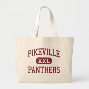 Pikeville - Panther - hoch - Pikeville Kentucky Jumbo Stoffbeutel