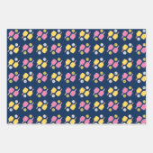 Pikleball-Wrapping-Papier Geschenkpapier Set (Vorderseite 3)