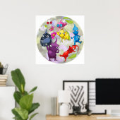 Pikmin Fanart Poster (Heimbüro)