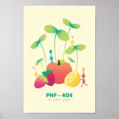 Pikmin Planet Poster (Vorne)