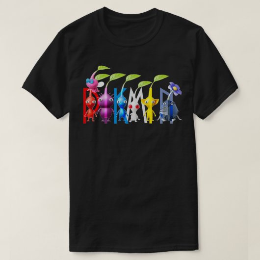 Pikmin T-Shirt (Design vorne)