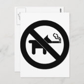 Piktogramm-Spaß Postkarte (Vorne/Hinten)