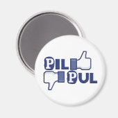 Pil Pul.png Magnet (Vorderseite/Rückseite)