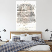 Pilate Brief an Cäsar, der Jesus Christus beschrei Leinwanddruck (Insitu (Schlafzimmer))