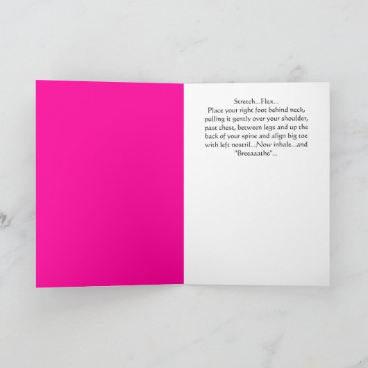 PILATEN sind nicht für Sissien! Karte (Innenseite)