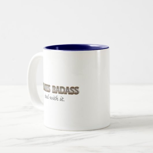 PILATEN ZWEIFARBIGE TASSE (Vorderseite Links)