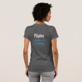 Pilates 500 classes shirt (Schwarz voll)