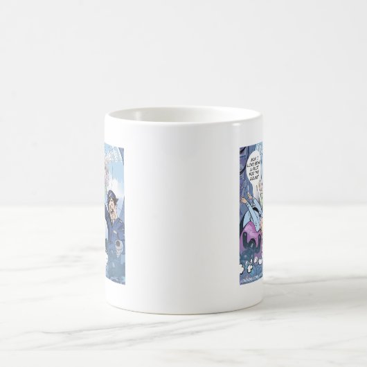 Pilates Airlines Rick London Funny Gifts Kaffeetasse (Mittel)