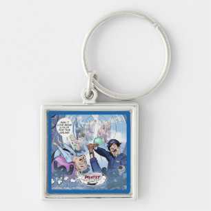 Pilates Airlines Rick London Funny Gifts Schlüsselanhänger