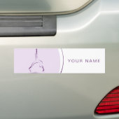 Pilates auf dem Reformer Autoaufkleber (Auf Auto)