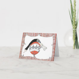 Pilates Balanced Holiday Feiertagskarte