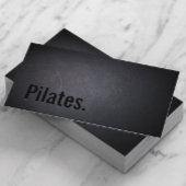 Pilates Beruflicher, fett formatierter Text Minima Visitenkarte