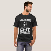 Pilates Chat lustig T-Shirt (Vorne ganz)