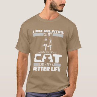 Pilates Chat lustig T-Shirt