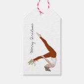 Pilates Christmas-Geschenk-Tag Geschenkanhänger