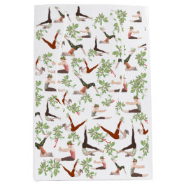 Pilates Christmas Geschenktasche Mittlere Geschenktüte