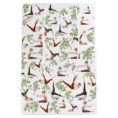 Pilates Christmas Geschenktasche Mittlere Geschenktüte (Rückseite)