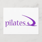 Pilates Design! Postkarte (Vorderseite)