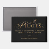 Pilates Die Kernprinzipien Magnet (Vorderseite/Rückseite)