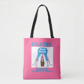 Pilates Diva "Hintern Beauty" Tasche (Vorderseite)