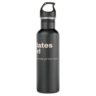 - Pilates Edelstahlflasche