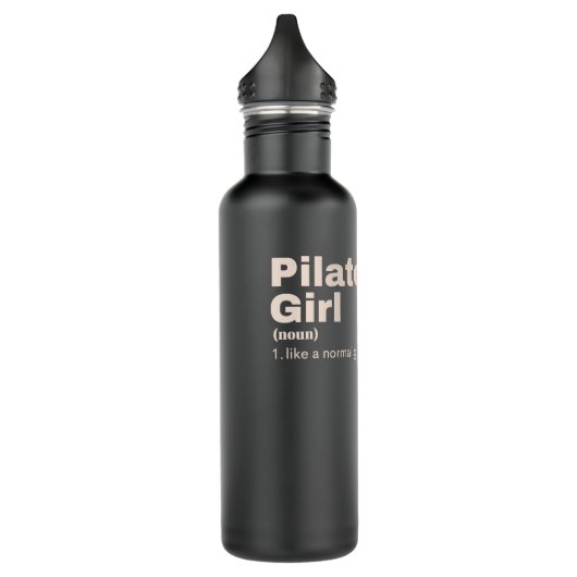 - Pilates Edelstahlflasche (Links)