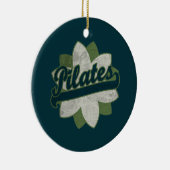 Pilates Flower Keramik Ornament (Rechts)