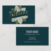 Pilates Flower Visitenkarte (Vorne/Hinten)