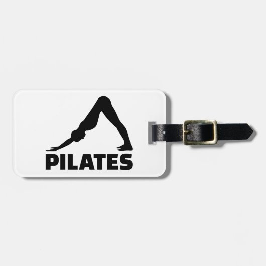 Pilates Gepäckanhänger (Vorderseite horizontal)