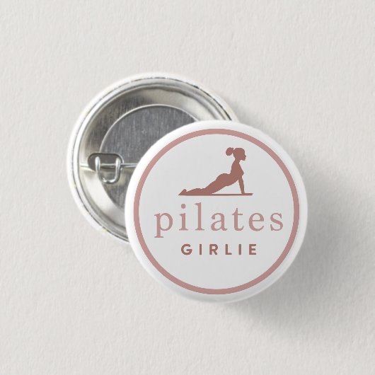 Pilates Girlie Button (Vorne & Hinten)