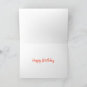 Pilates Happy Birthday Card Karte (Innenseite)