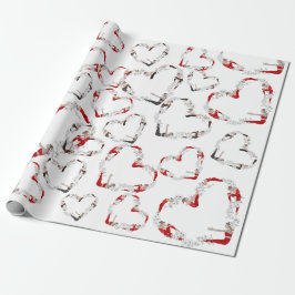 Pilates Heart Geschenkpapier
