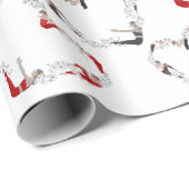 Pilates Heart  Geschenkpapier (Rolleneckpunkt)