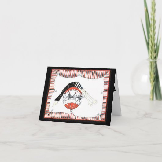 Pilates Holiday Fitness Feiertagskarte (Vorderseite)