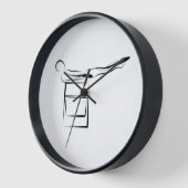 Pilates Hundred Pose - Wunda-Vorsitzende Uhr (Winkel)