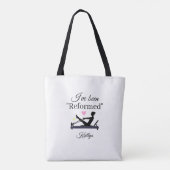 PILATES ICH BIN "REFORMIERT" REFOMER NAME TASCHE (Rückseite)
