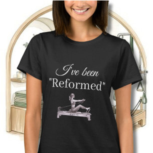 PILATES ICH BIN "REFORMIERT" REFORMER NAME T-Shirt