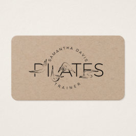Pilates Instructor Pilates Business Card